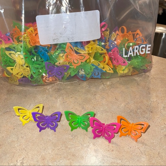 Colorful buttery rings / cupcake toppers - Picture 2 of 2